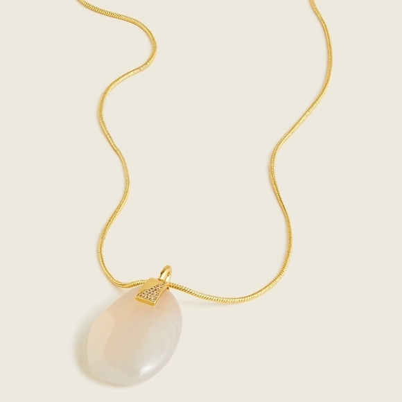 J. Crew Jewelry - J. Crew Agate Stone Pendant Necklace